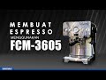 Mesin Kopi Ferratti Ferro Espresso Machine Fcm3605 9