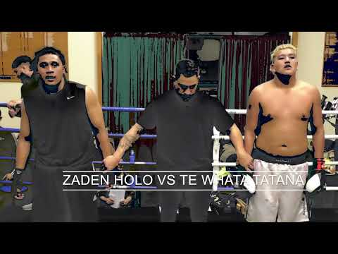 ZADEN HOLO vs.TE WHATA TATANA - S.A.L.T Gym Future Generation 7 Boxing & Kickboxing Event
