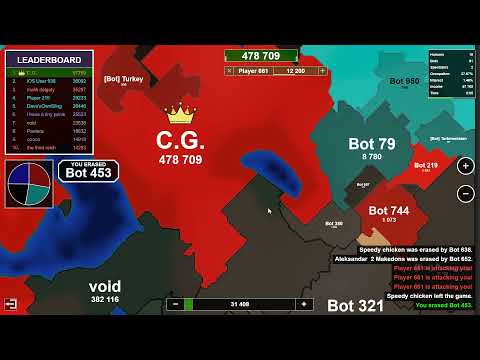 Winning Strategy Desert Map! Territory Games io - Territorial IO