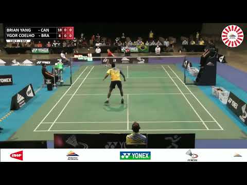 Brian Yang (CAN) vs Ygor Coelho (BRA)-Feb 2022 PAN AM M&F CUP