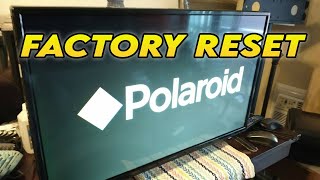 How to Factory Reset Polaroid TV to Restore to Factory Settings