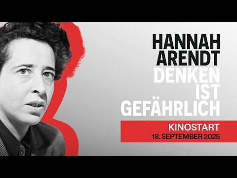 HANNAH ARENDT: Denken ist gefährlich - Offizieller Trailer, ab 18. September im Kino!