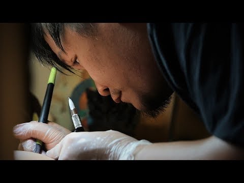 住著靈魂的圖騰 蕭胖「刺」進人心