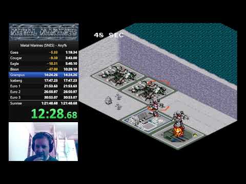Metal Marines speedrun in 1:12:41