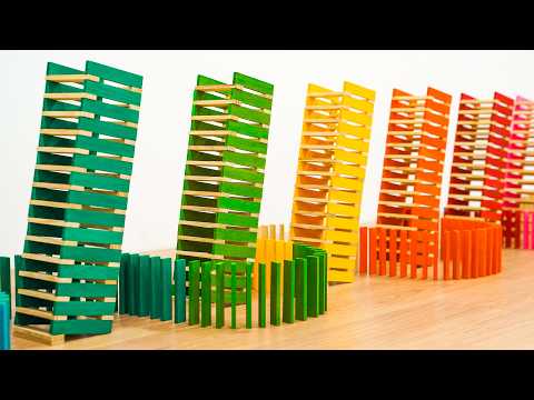 Satisfying Domino Tricks with Planks!