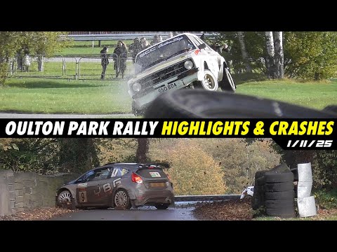 Oulton Park Rally Crashes, Highlights & Pure Sound, Neil Howard Stages, 1/11/25