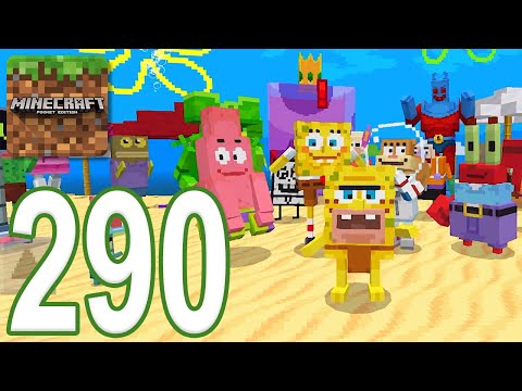 TapGameplay - Minecraft: PE - Gameplay Walkthrough Part 290 - SpongeBob SquarePants (iOS, Android)