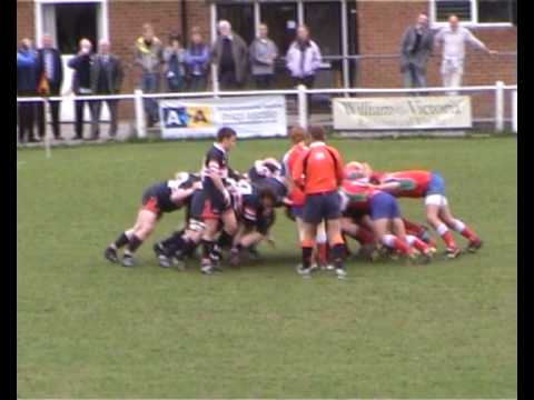 Doncaster V Hull U17 rugby union Yorkshire cup final 2010