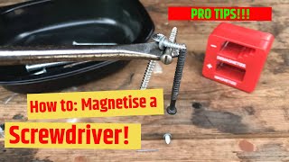 How to: Magnetise & de-magnetise your screwdrivers like a pro!