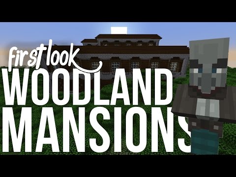 Woodland Mansion - Search & 1st Look - Minecraft 1.11 Video