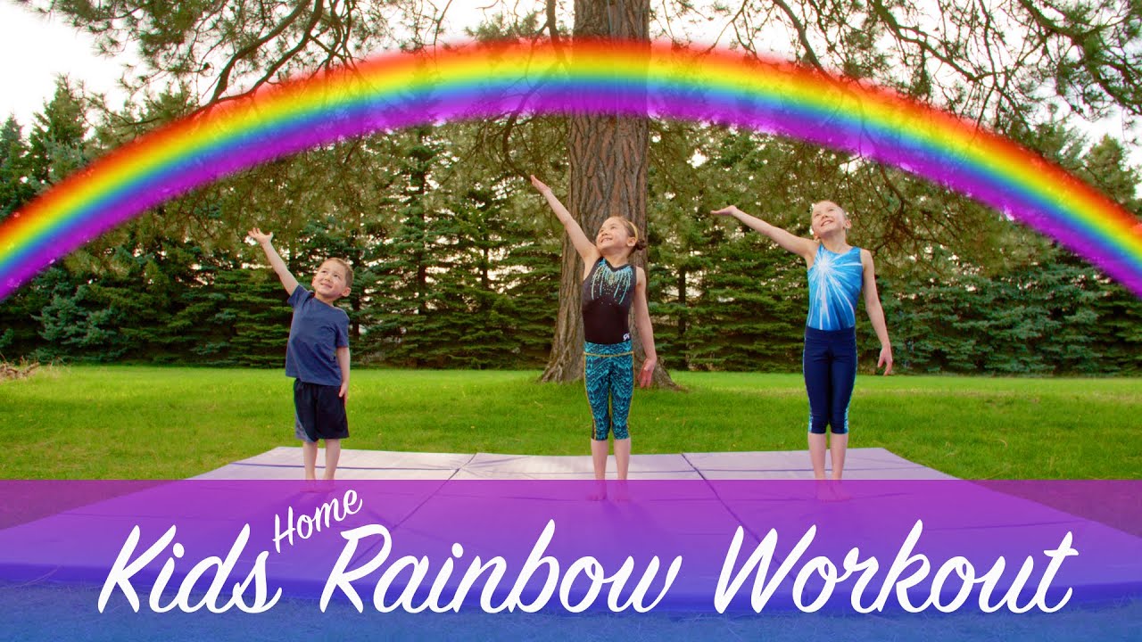 Kids Home Rainbow Workout