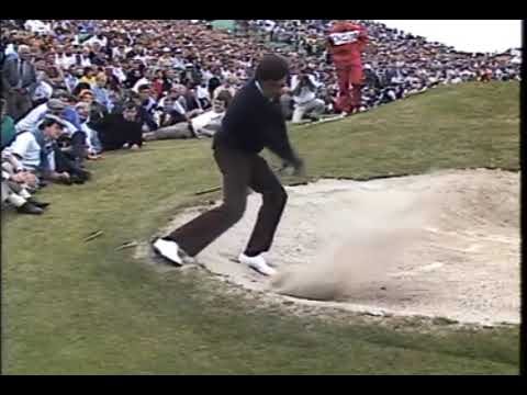 JACK NICKLAUS V SEVE BALLESTEROS - 1986 GOLF MATCH AT THE ROYAL DUBLIN COURSE IN IRELAND