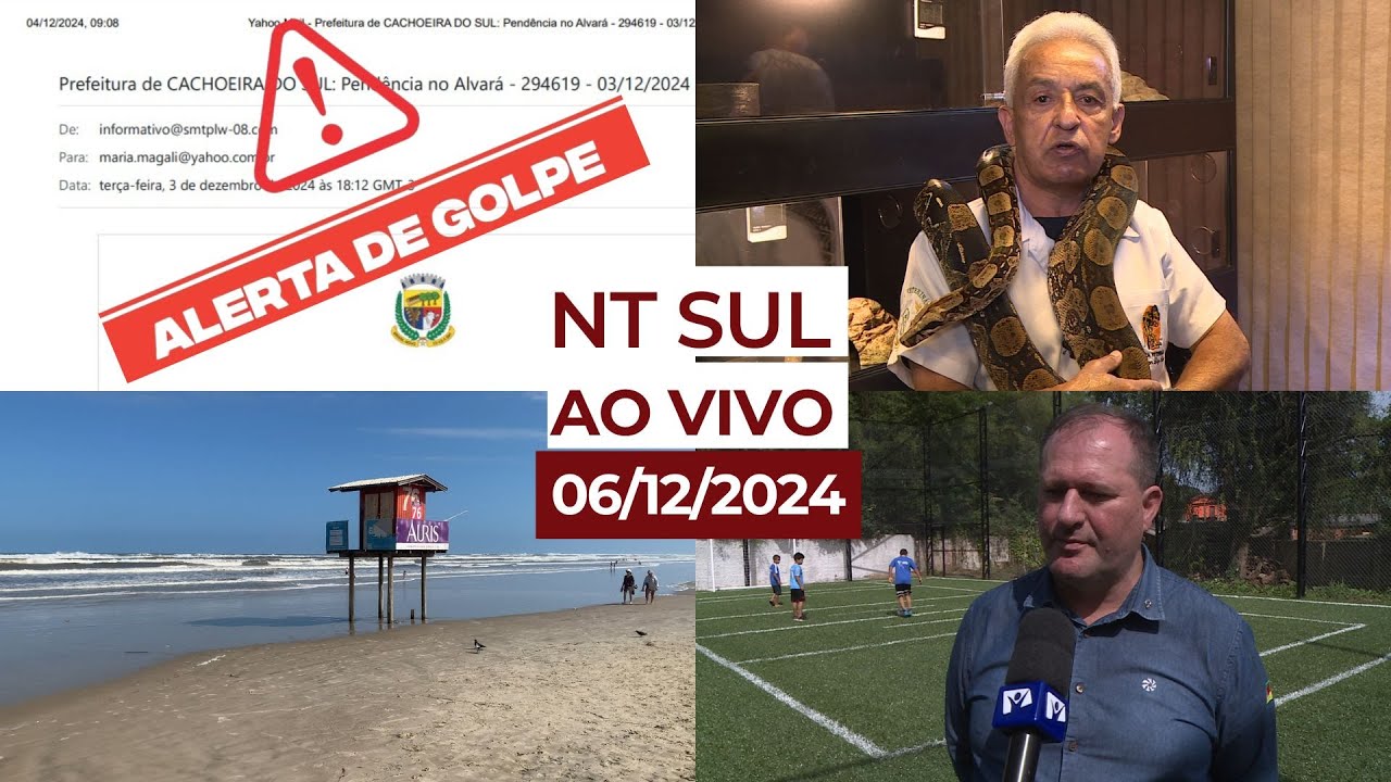 NT SUL AO VIVO 06-12-2024 | TV NOVO TEMPO