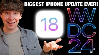 iOS 18 LEAKS! (THE BIGGEST iPHONE UPDATE EVER!)