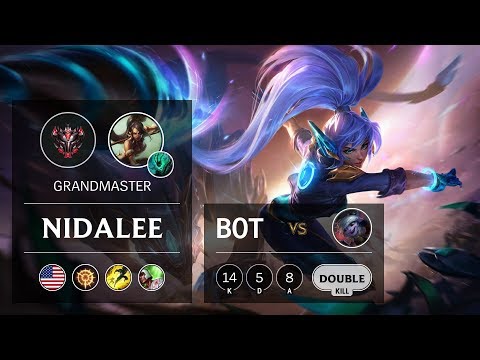 Nidalee Bot vs Tristana - NA Grandmaster Patch 9.13