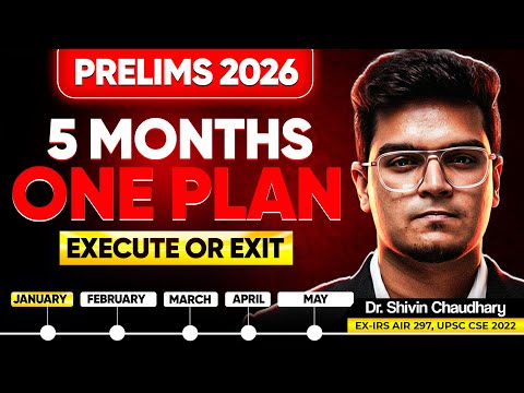 UPSC 2026: 5-Month Study Plan to Clear Prelims! || Download Printable Version