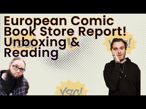 European Comic Shops | Unboxings | Comic Readings