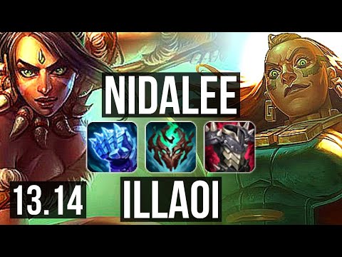 NIDA vs ILLAOI (TOP) | 11/1/9, 500+ games, Dominating | KR Master | 13.14
