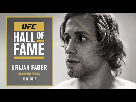 Urijah Faber Joins the UFC Hall of Fame
