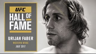 Urijah Faber Joins the UFC Hall of Fame
