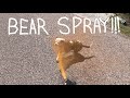 Dog Attacks BIG TEX Amputee Cyclist Aaron Smith BEAR Pepper SPRAY Mace Pimienta Self Defense