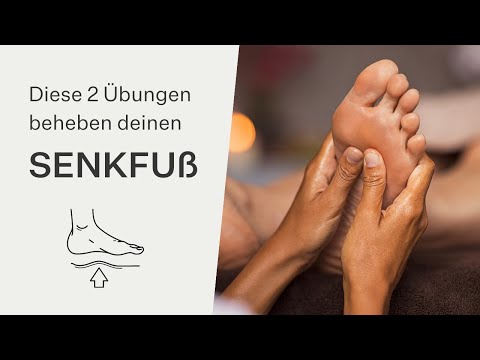 Senkfuß: Diese Übungen helfen wirklich!