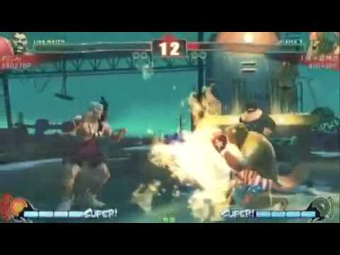 Street Fighter 4 Eco,Menin,Pie vs Ihara,Saikyo,Tsukiji Nagoya Battle Street 12 Part 1