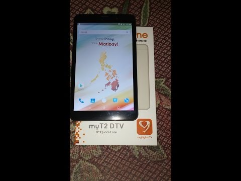 myphone MyT2 DTV unboxing and initial test