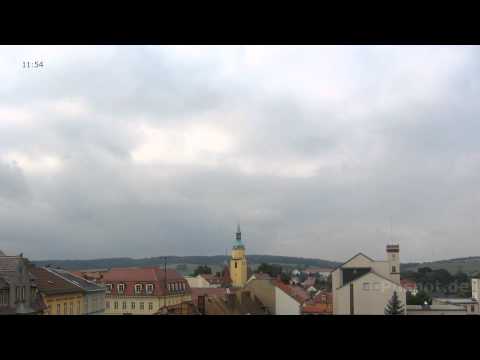 Zeitraffer 2012.09.22 Pulsnitz-Innenstadt