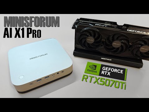 MINISFORUM AI X1 Pro - The MOST REFINED Mini PC Ever