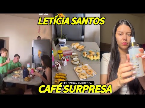 LETÍCIA SANTOS GANHA CAFÉ DA MANHÃ SURPRESA, EMOÇÃO DO FRANCISCO