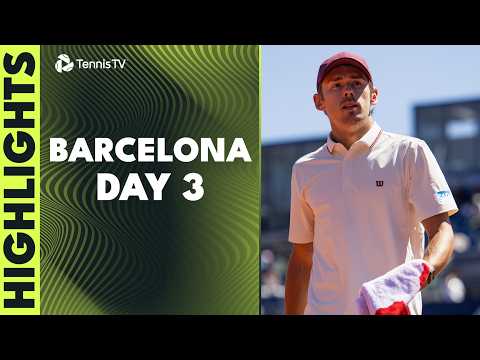 De Minaur, Norrie, Jodar Headline | Barcelona 2026 Day 3 Highlights