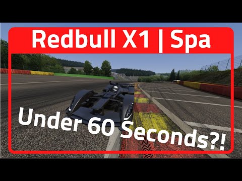 Spa in Under 60 Seconds Redbull X1 Onboard