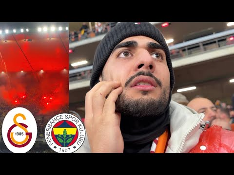 GALA HUMBIDED 🤯 ISTANBUL DERBY ESCALATES 🧨Galatasaray vs. Fenerbahce Stadium Vlog 🏟️