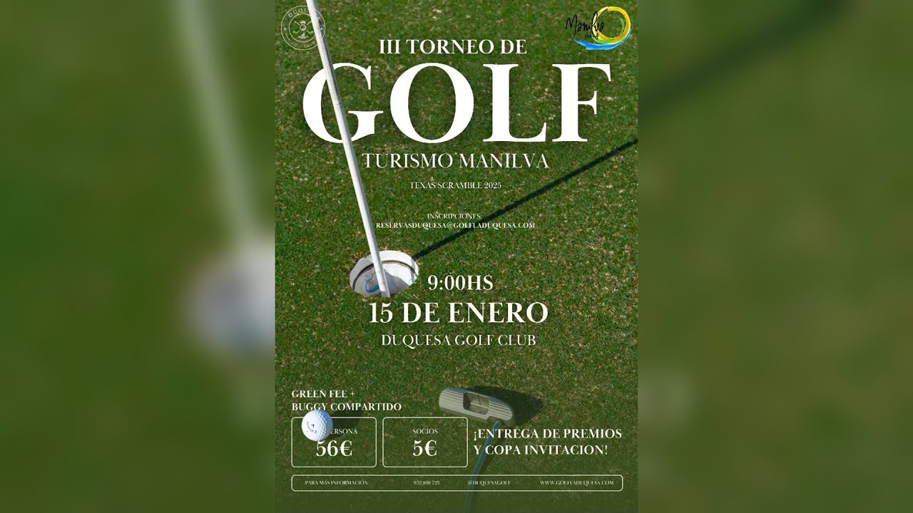 III Torneo de Golf Turismo Manilva