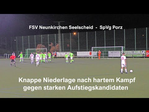 Fussball Landesliga FSV Neunkirchen Seelscheid vs. SpVg Porz