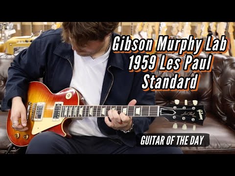 Gibson Murphy Lab 1959 Les Paul Standard Ultra Light Aging Sunrise Tea Burst | Guitar of the Day