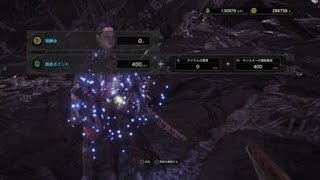 [MHW]★9納品、何はともあれ痕跡 4'46'18[歴戦痕跡集め]