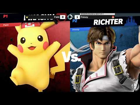 SOS176 SSBU WR2 - Fishi (Pikachu, Palutena) vs Frenzy (Richter, Mario)