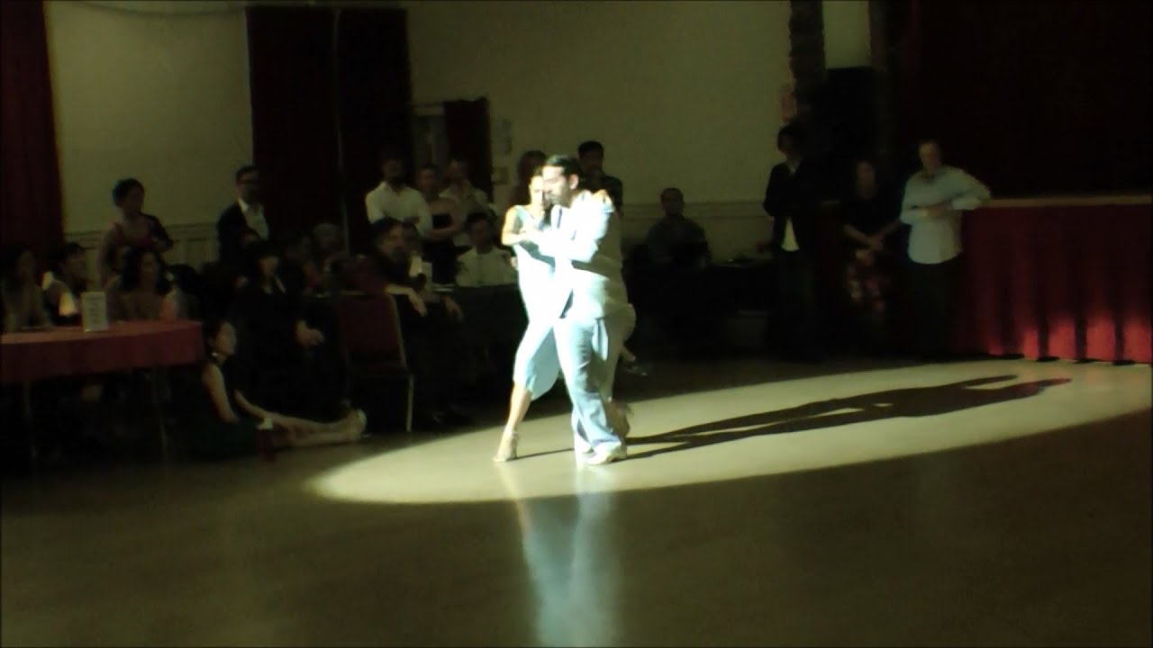 Pablo Inza y Sofia Saborido at Vecher Tango July 20, 2019