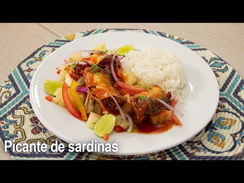 ¿Cómo preparar Picante de Sardina con yuca?