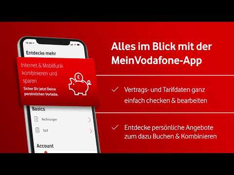 Die MeinVodafone-App | Alles auf einen Blick!