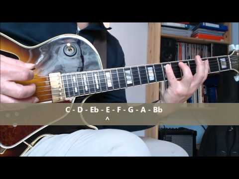 Jazz Guitar - The Bebop Dorian Scale