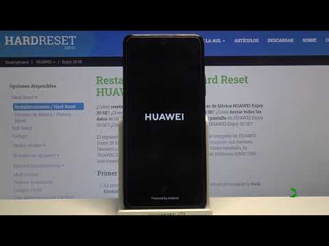 Cómo borrar un HUAWEI Enjoy 20 SE - restaurar de fábrica, formatear