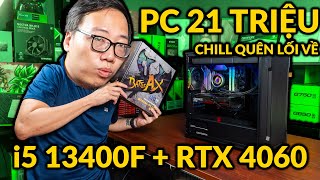 Change the Wind with Full Colorful PC Build : i5-13400F + RTX 4060 for 21M VND.