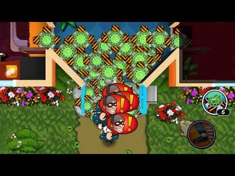 Robbery Bob - Teleport Mine  and Rotten Donut Trap - Gameplay Video