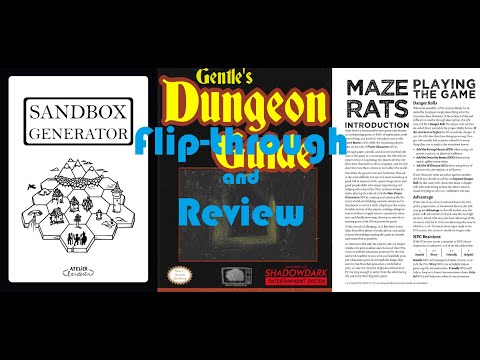 Sandbox Generator, Gentle's Dungeon Guide, and Maze Rats
