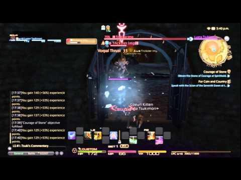 FFXIV: ARR - "A Realm Relived" - 31 - Courage of Stone (Level 10-15 LNC Quests)