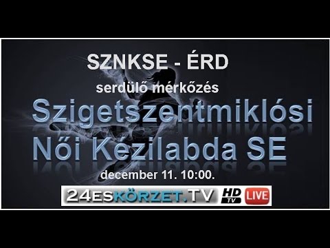 SZNKSE - Érd serdülő női kézilabda mérkőzés HD
