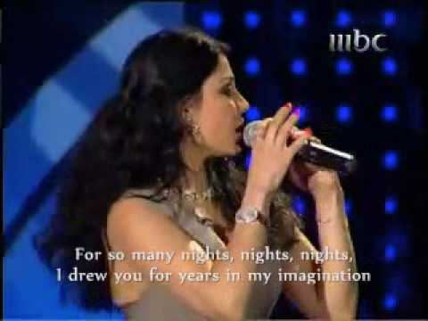 Haifa Wehbe with David Vendetta ~ she sings & speaks English "Yama Layali" هيفاء وهبى